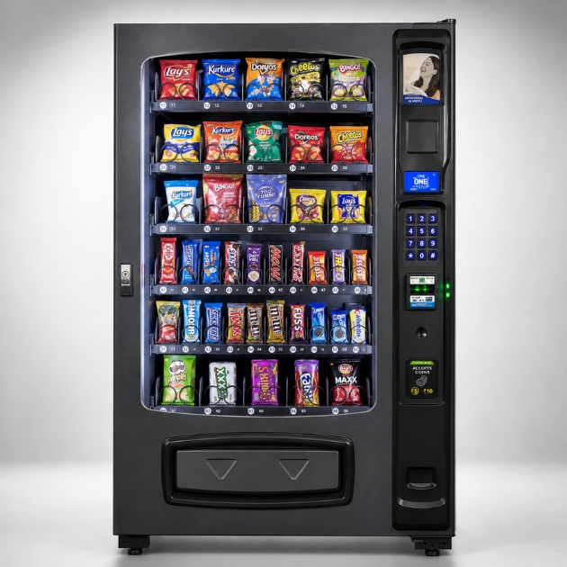 ENV5S Envision 5-Wide Snack Vending Machine