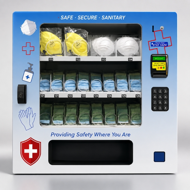 SM16 PPE Counter-Top Vending Machine